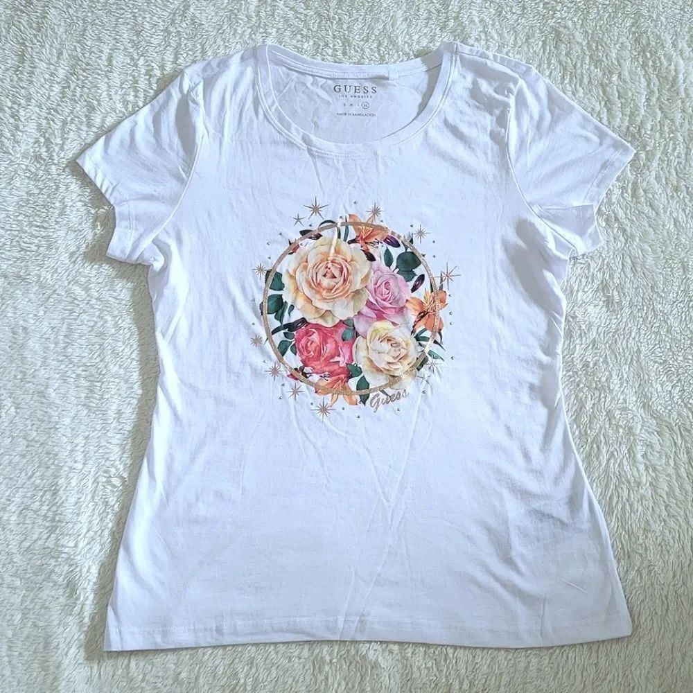 Guess❓Miller Floral💐 Graphic Tee👕 - NWT